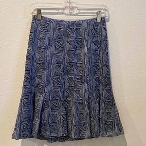 LOFT Fully Lined Polyester Flowy Skit